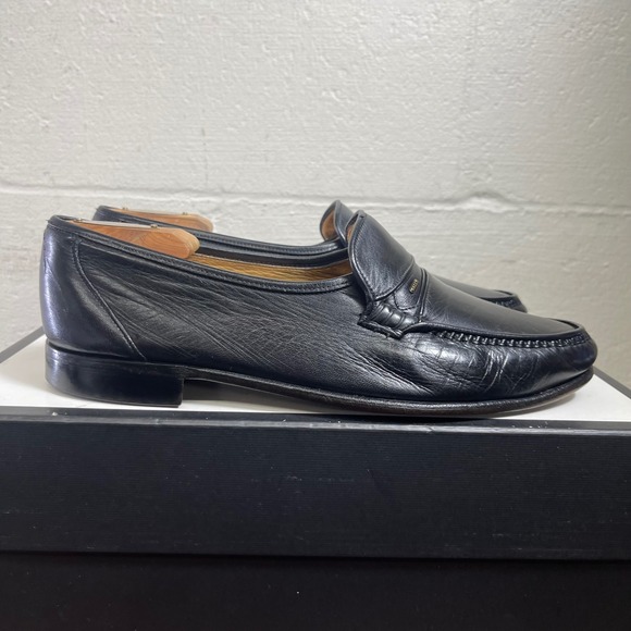 Bally Other - Bally Parawet Brown Leather Loafer Slip On Dress Shoes Men's Size 9.5 D